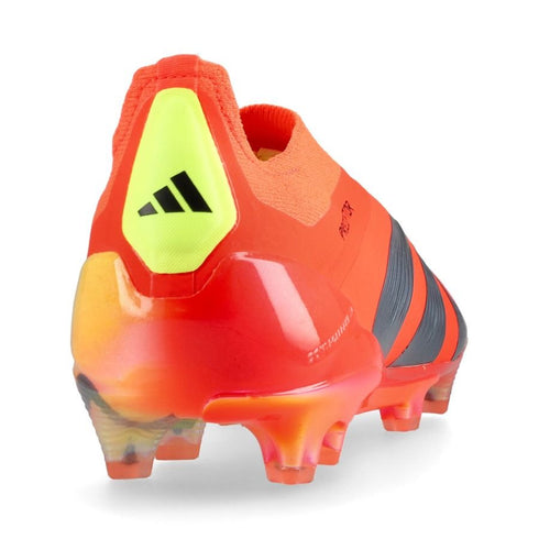 Adidas Predator Elite Laceless FG Predstrike - Solar Red/Core Black/Solar Yellow LIMITED EDITION